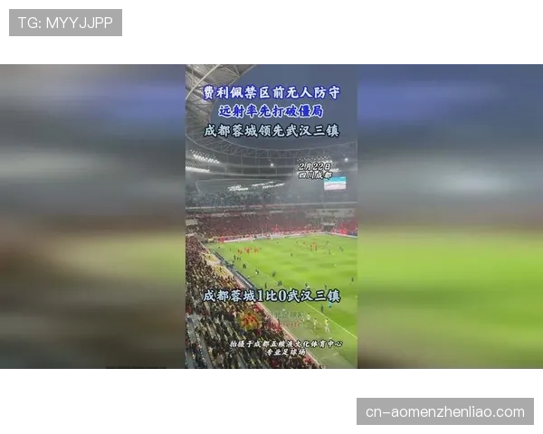 成都蓉城小胜武汉三镇 费利佩延续进球纪录